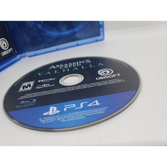 Assassin's Creed Valhalla PS4 Video Game Complete Tested Ubisoft RPG Working - Picture 3 of 4